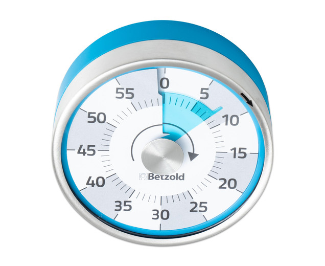 Automatik-Timer mit Magnet - blau