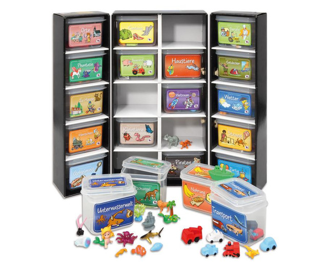 Kreativ-Sprach-Boxen, deutsch, 3-8 Jahre