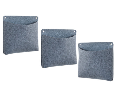 Set mit Materialtaschen quadratisch, 30 x 30 cm