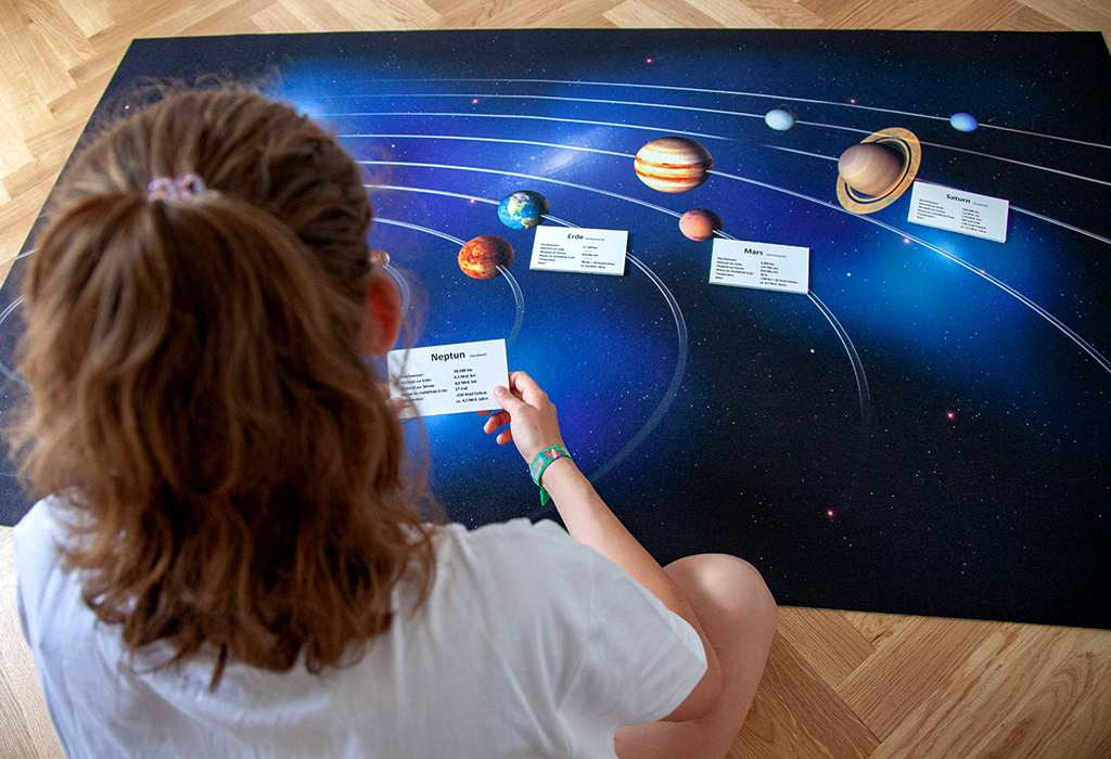 Lernteppich Sonnensystem