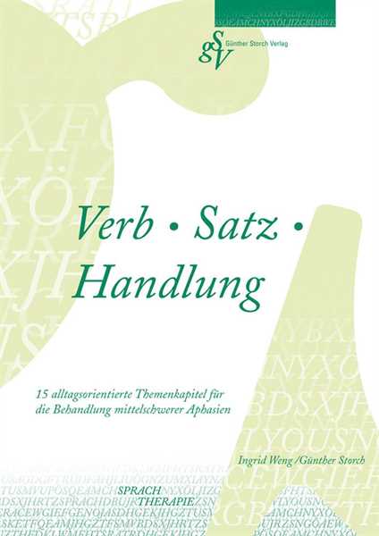 Verb - Satz - Handlung, Übungsbuch