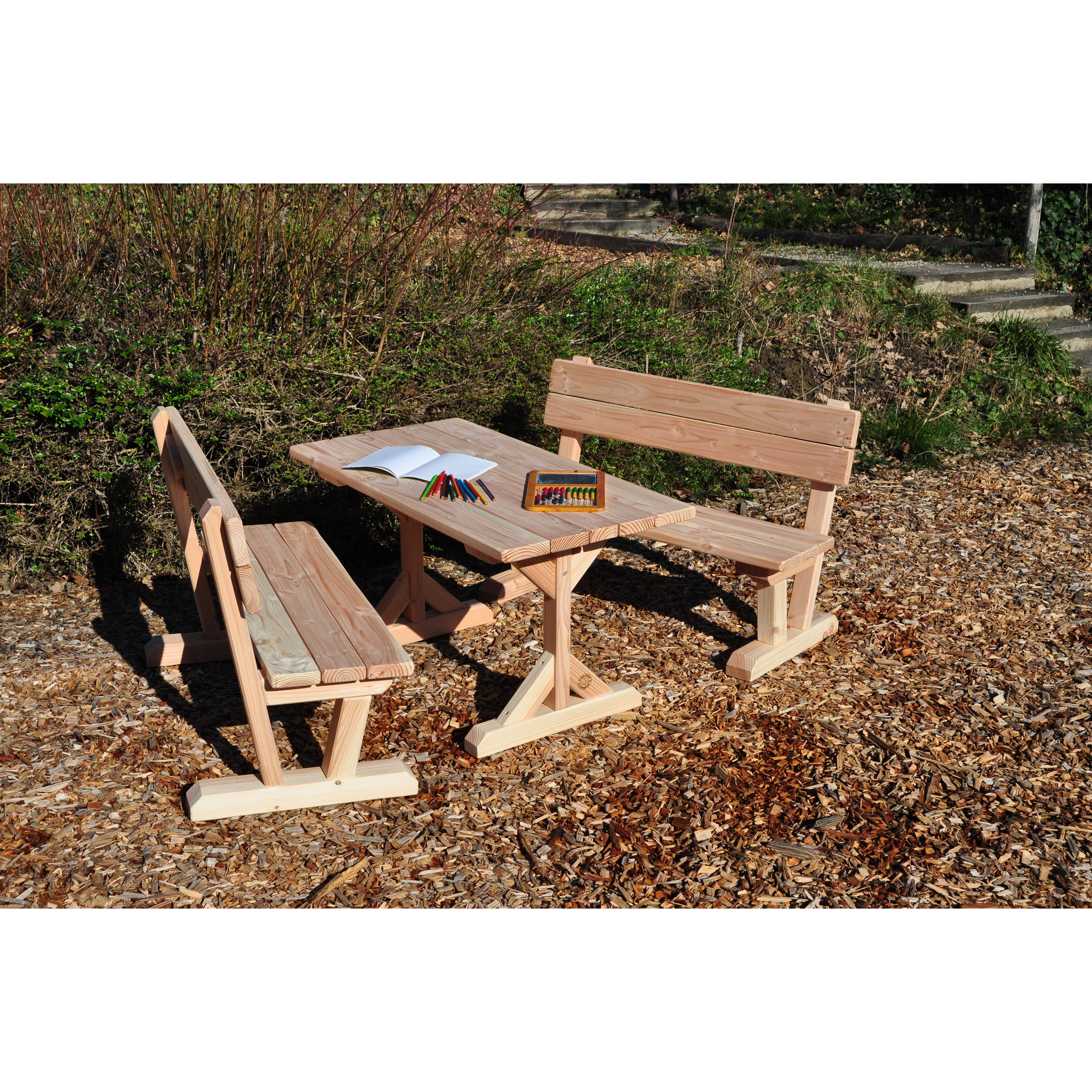 Outdoor-Sitzgarnitur Kindergarten