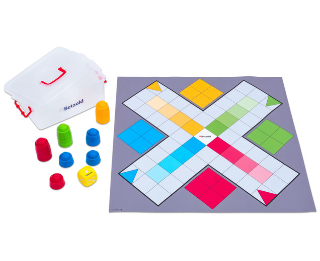 XL - Ludo mit Figuren, 75 x 75 cm, 5-14 Jahre