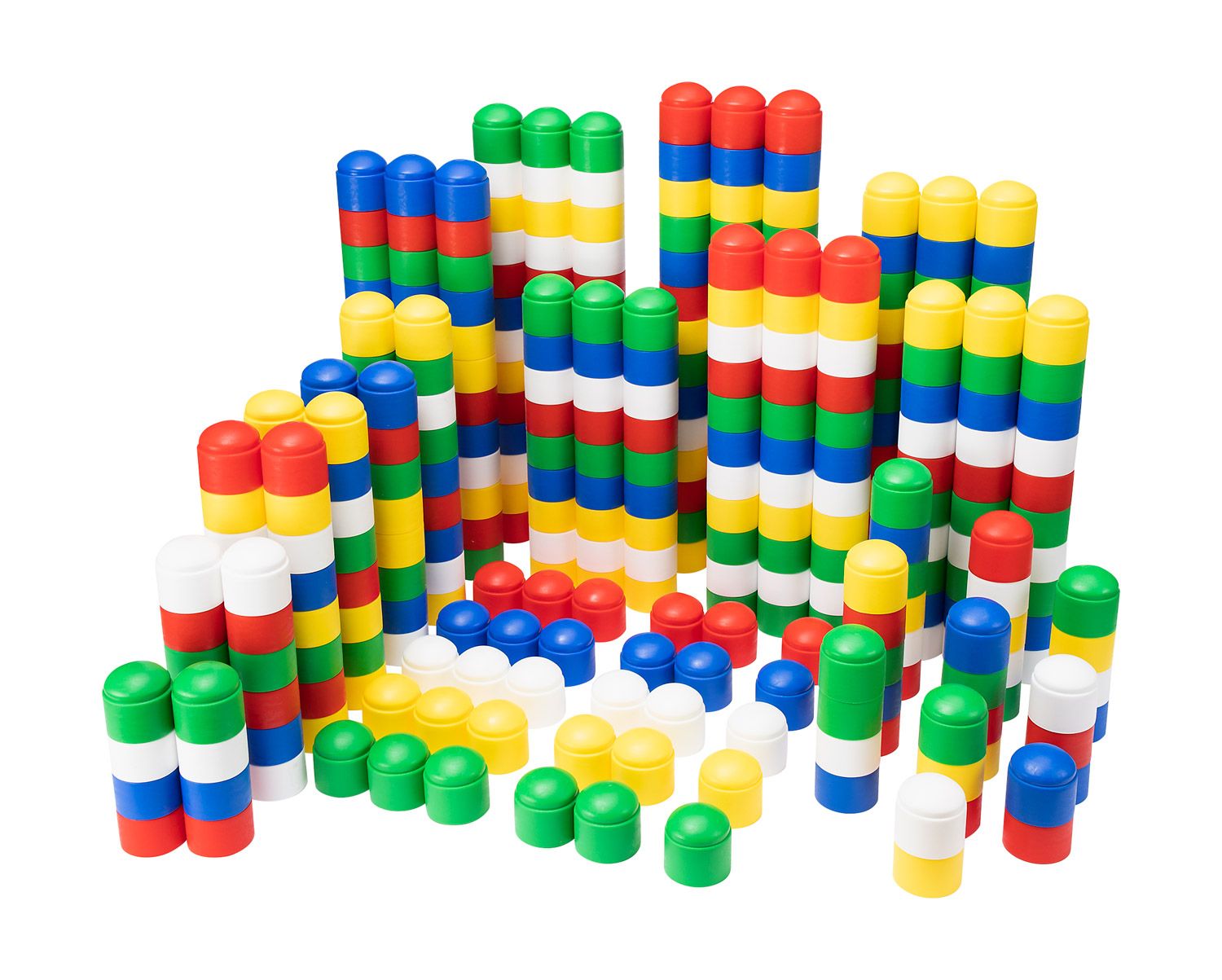 Rondino Groß-Set, 172 Riesen-Steckbausteine, ab 18 Monate