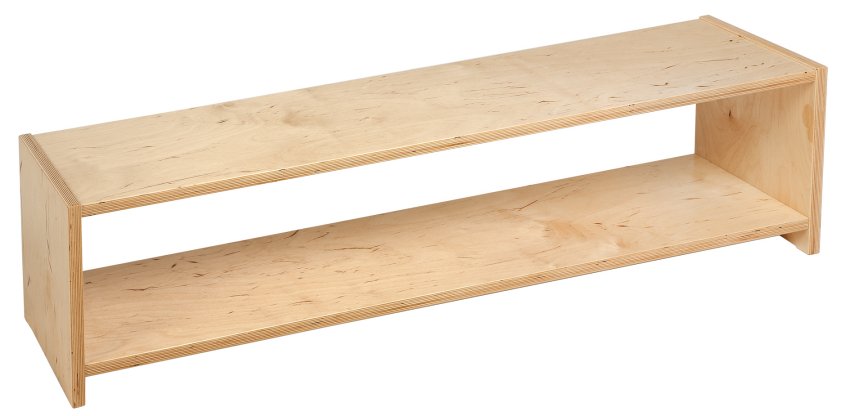 Regal mit 1 Brett für Kleinkinder