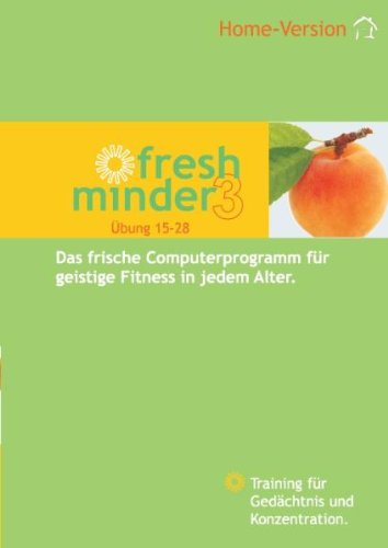 Fresh Minder 3 Pro Software, 1-Platz Lizenz (Download Version - nur für WINDOWS!) - Übungen 15-29