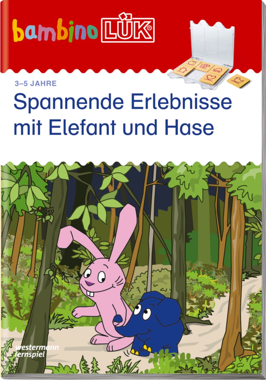 bambinoLÜK Spannende Erlebnisse mit Elefant und Hase, 3-5 Jahre
