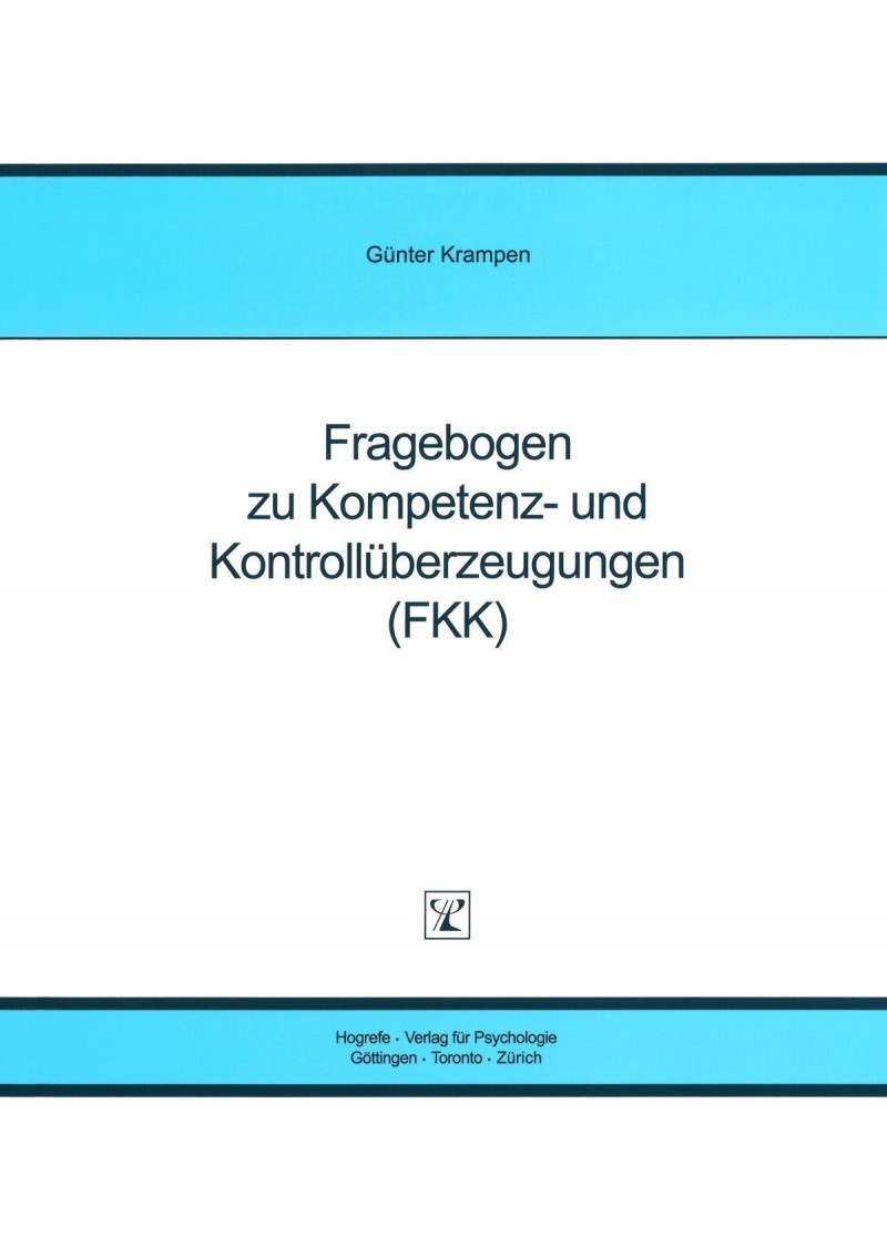 FKK - Fragebogen zu Kompetenz- und Kontrollüberzeugungen, ab 14 Jahre