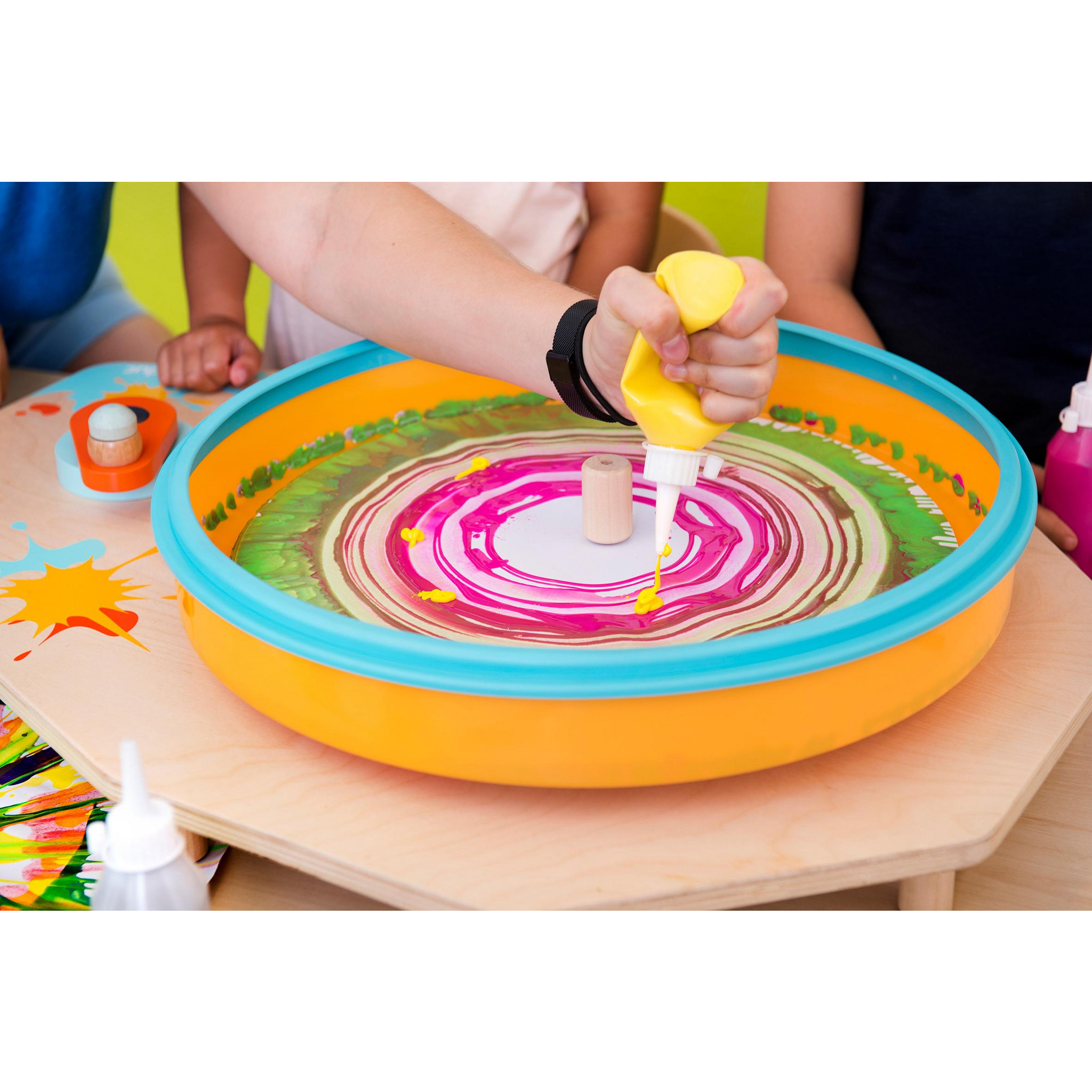 Farbschleuder, Kreativspielzeug für Kunst
