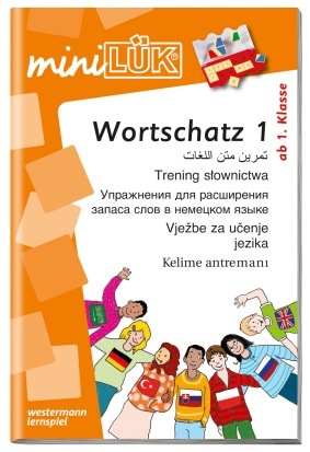 miniLÜK Mehrsprachiges Wortschatztraining 1, Übungsheft, ab 1. Klasse