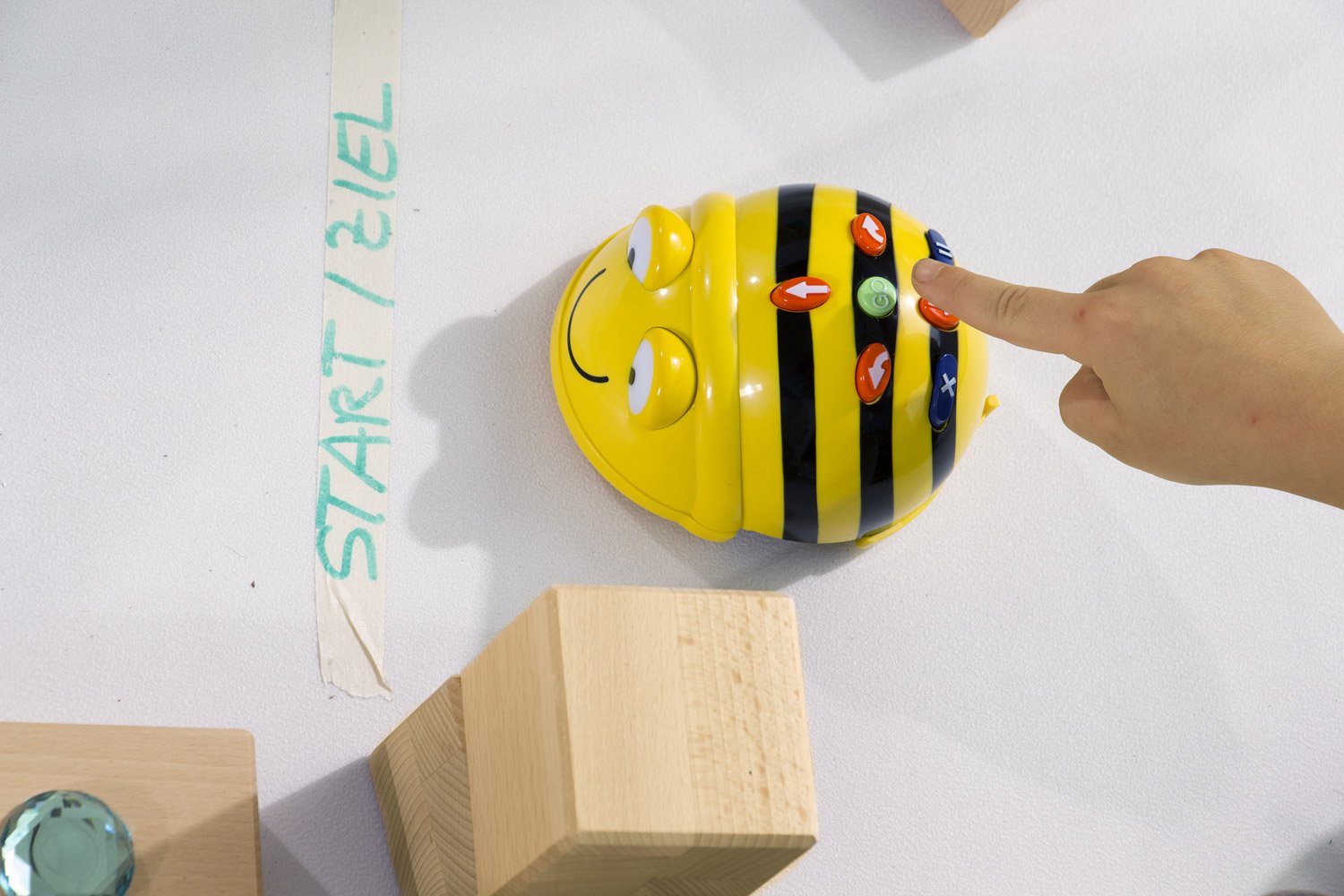 Bee-Bot Klassen-Set, 6 Stück plus Ladestation, ab 5 Jahren