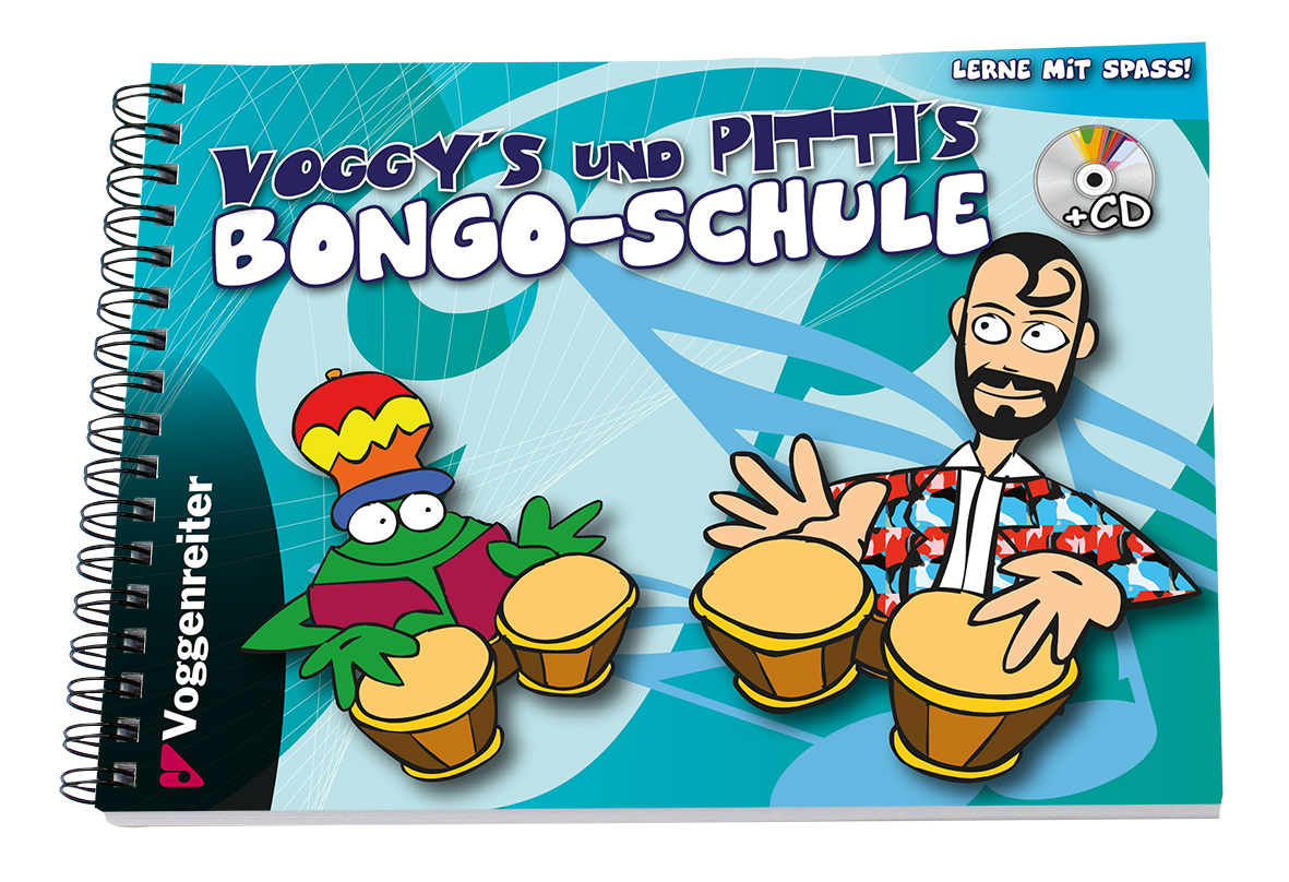 Voggys Bongo-Set für den Kindergarten und die Schule