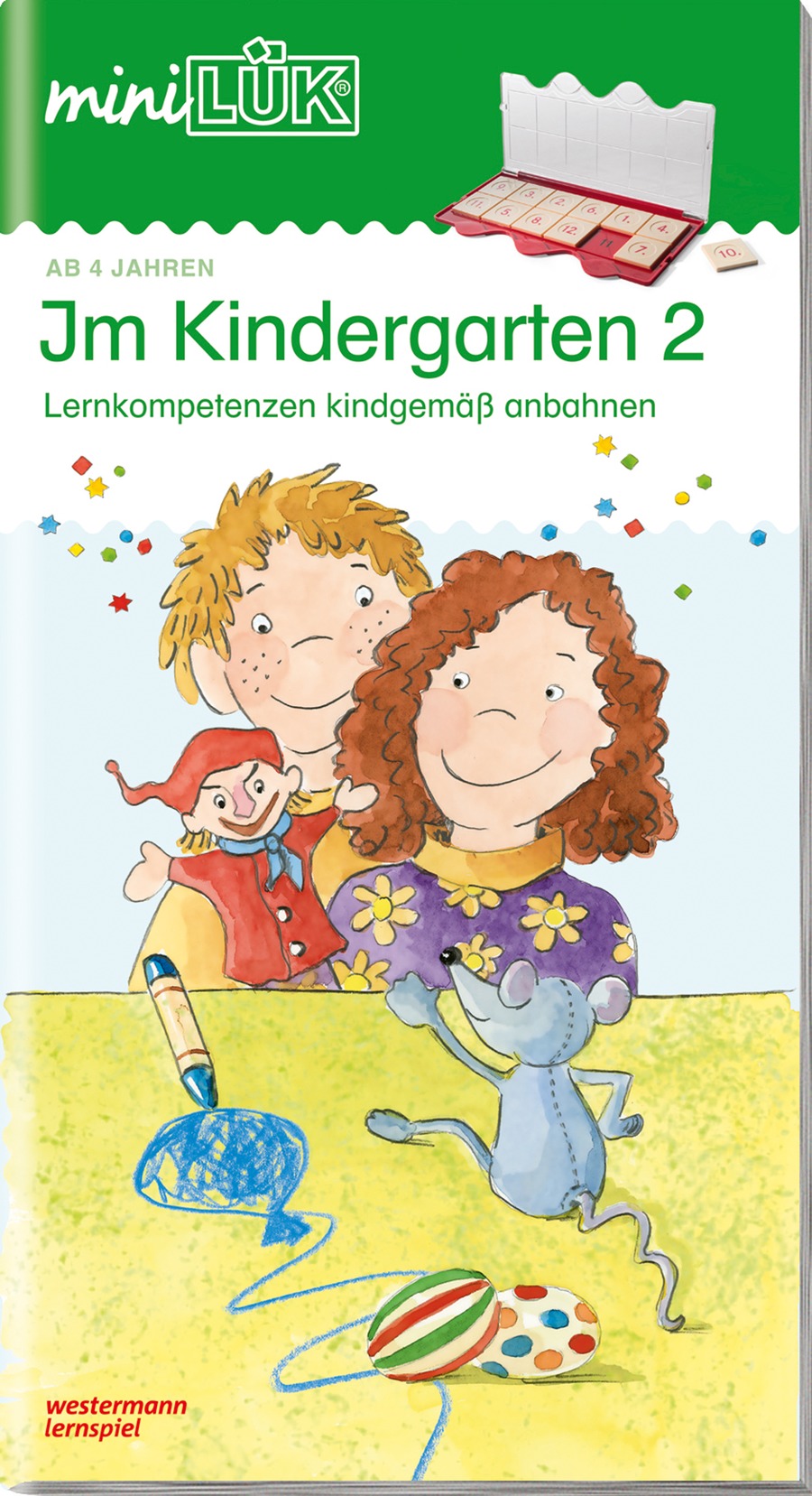 miniLÜK Im Kindergarten 2 Lernkompetenz, Heft, 4-5 Jahre