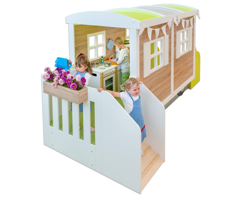 EduCasa Kinder Bauwagen, ab 2 Jahren