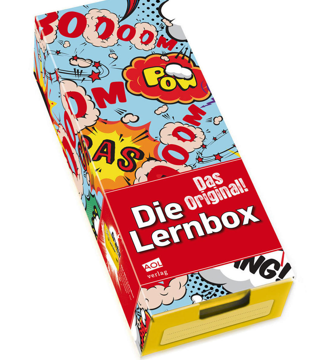 AOL Lernbox DIN A8, Design: Comic, 10er-Paket