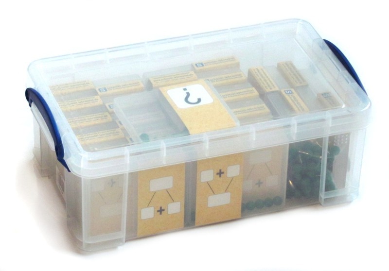Klassensatz: Schüttelbox - grün
