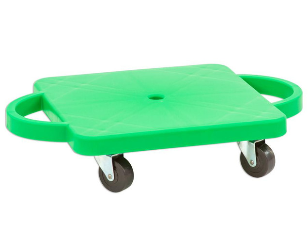 Rollbrett mit Griffen, grün, 3-12 Jahre