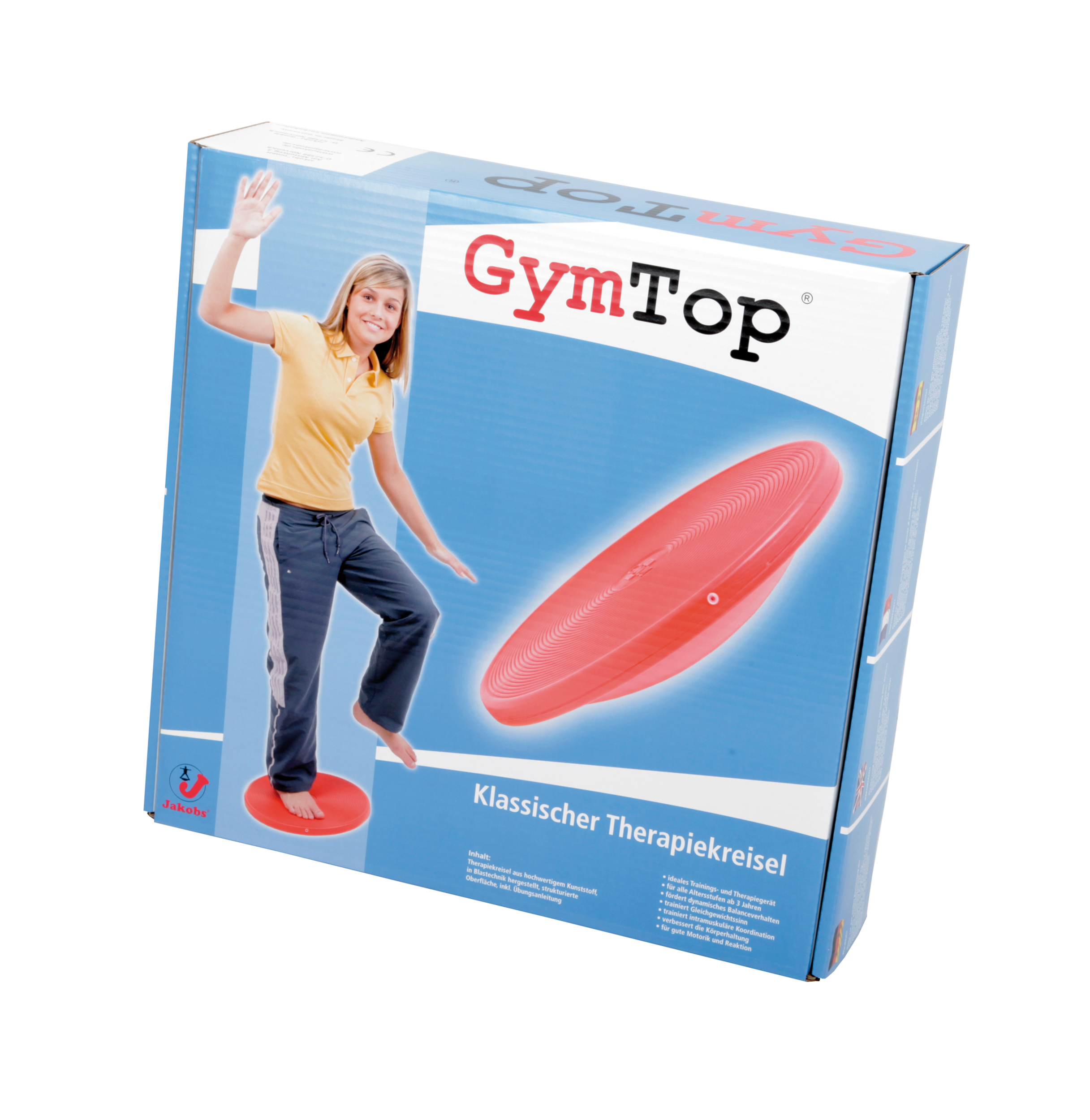 GymTop Therapiekreisel im Verkaufskarton