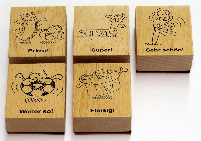 Das Grundschul-Lobstempel-Set