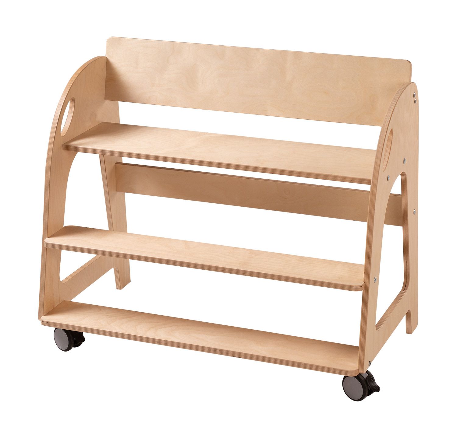 Dusyma Krippenhochbank BxHxT 93 x 80 x 59 cm, Sitzhöhe 56 cm, Birke Multiplex 2-fach lackiert