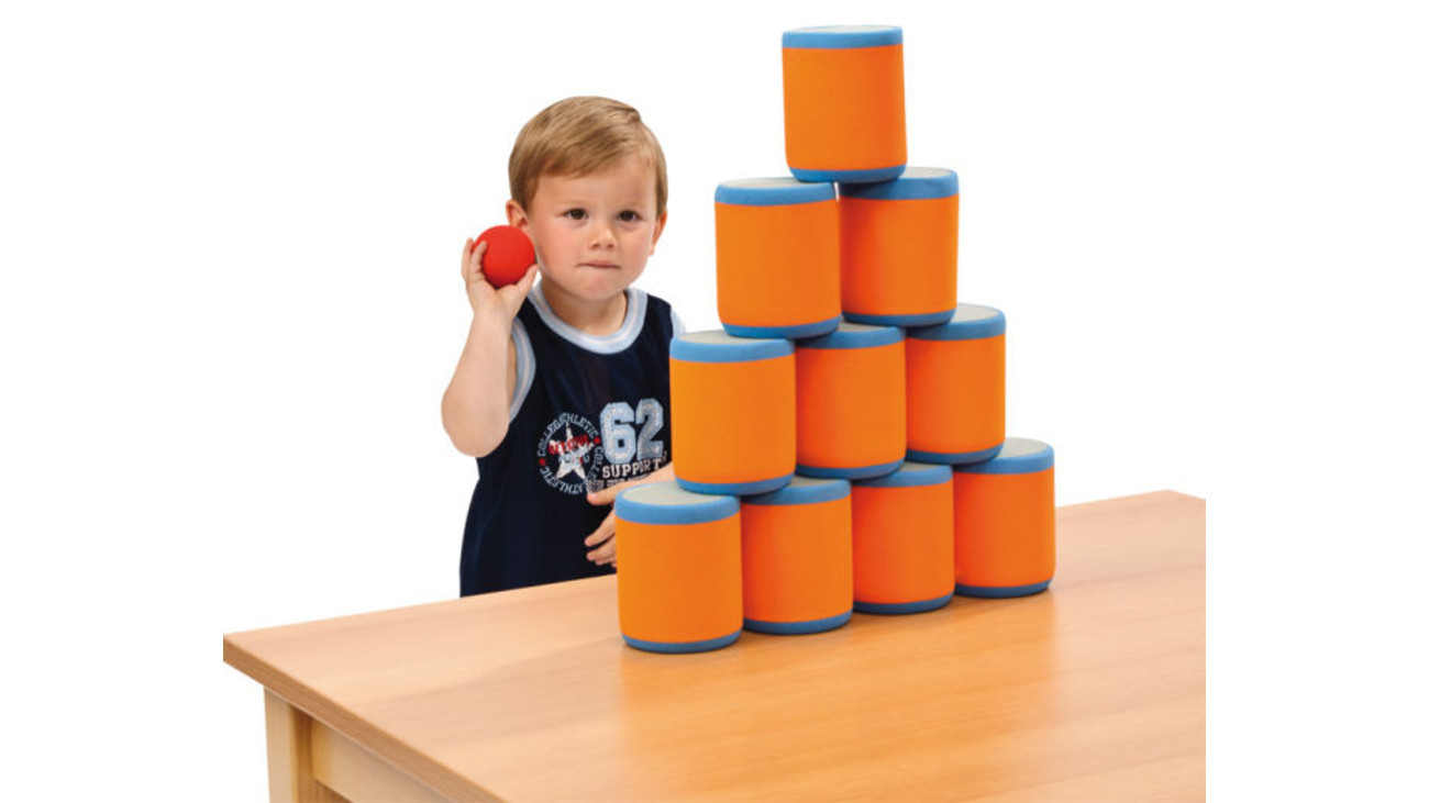Dosen-Wurfspiel, 5-13 Jahre