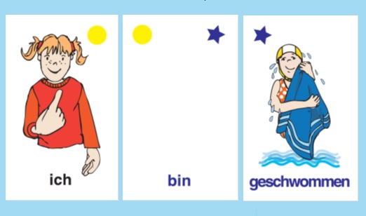 Deutsch Lernen: Haben oder sein? - Perfekt richtig bilden, Merkspiel, ab 9 Jahre