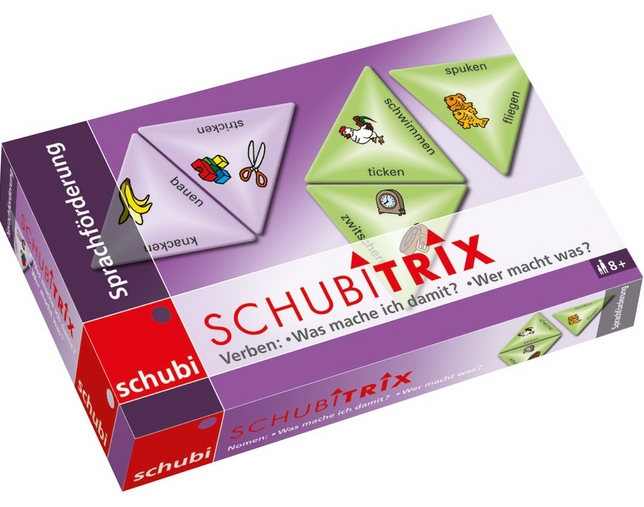 SCHUBITRIX Sprachförderung Verben (große Karten), 1.-2. Klasse