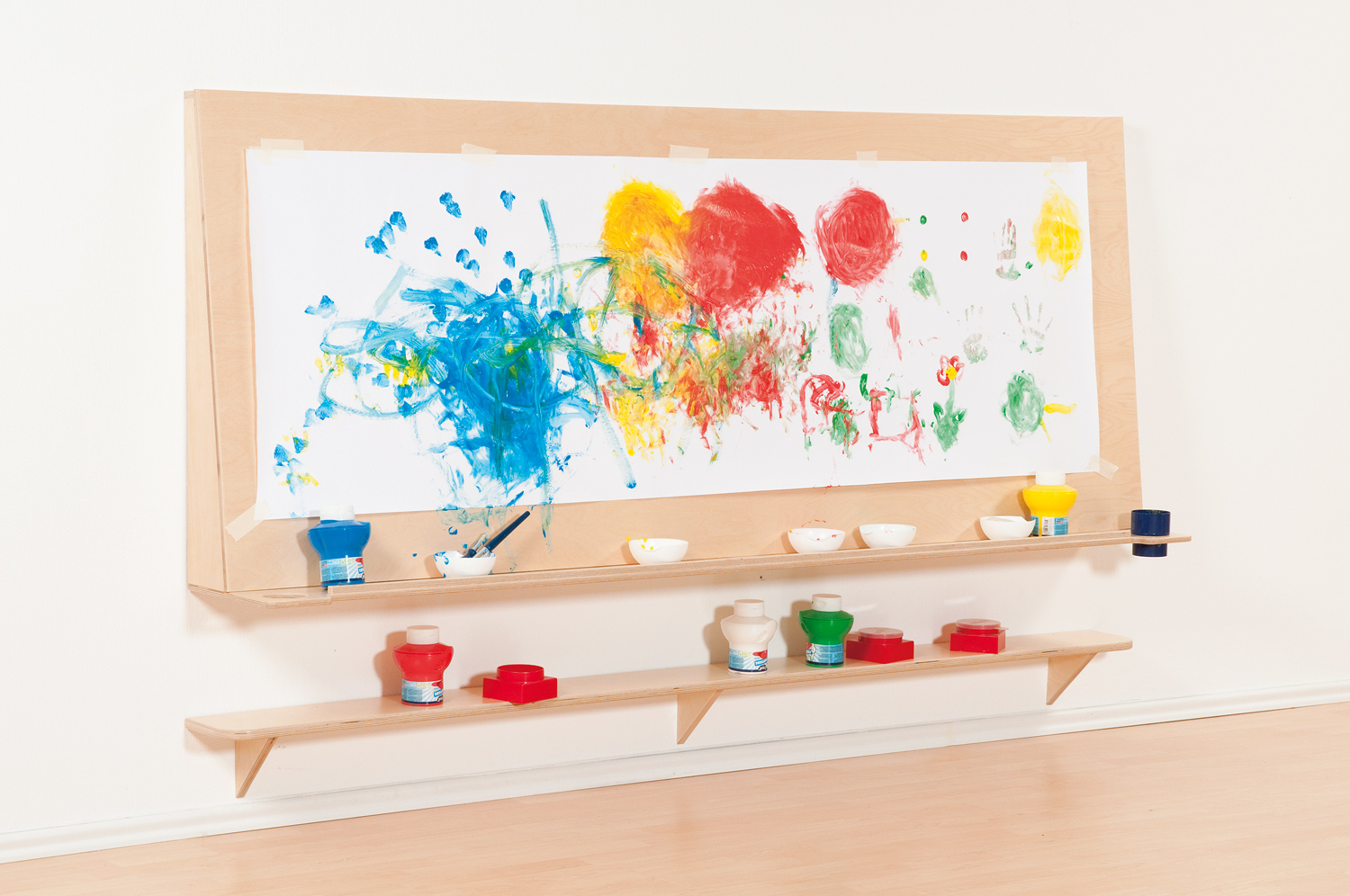 Malwand groß 200 cm breit