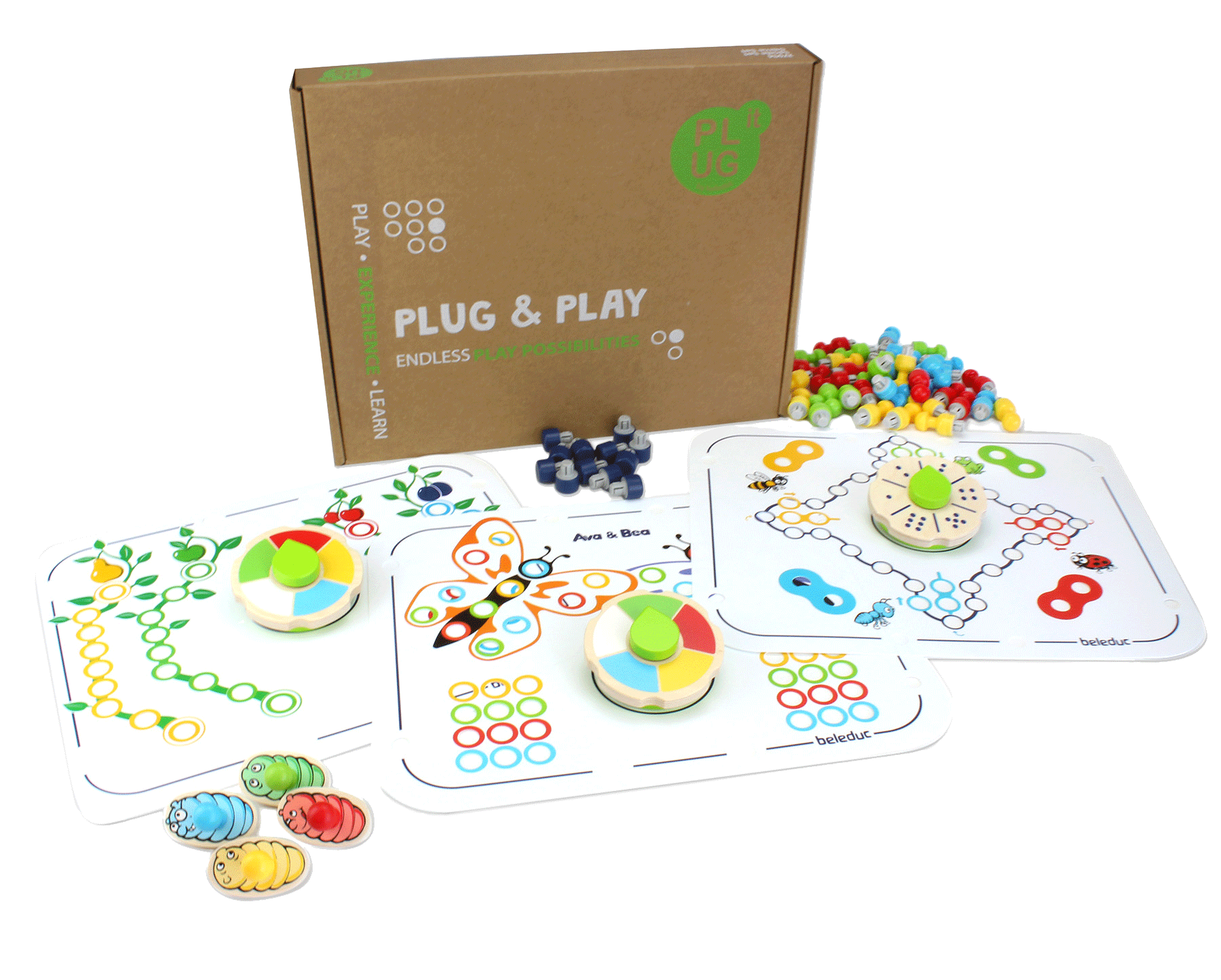 PLUG it Spiele Set