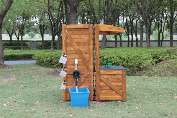 Outdoor-Experimentierstation mit Zubehör