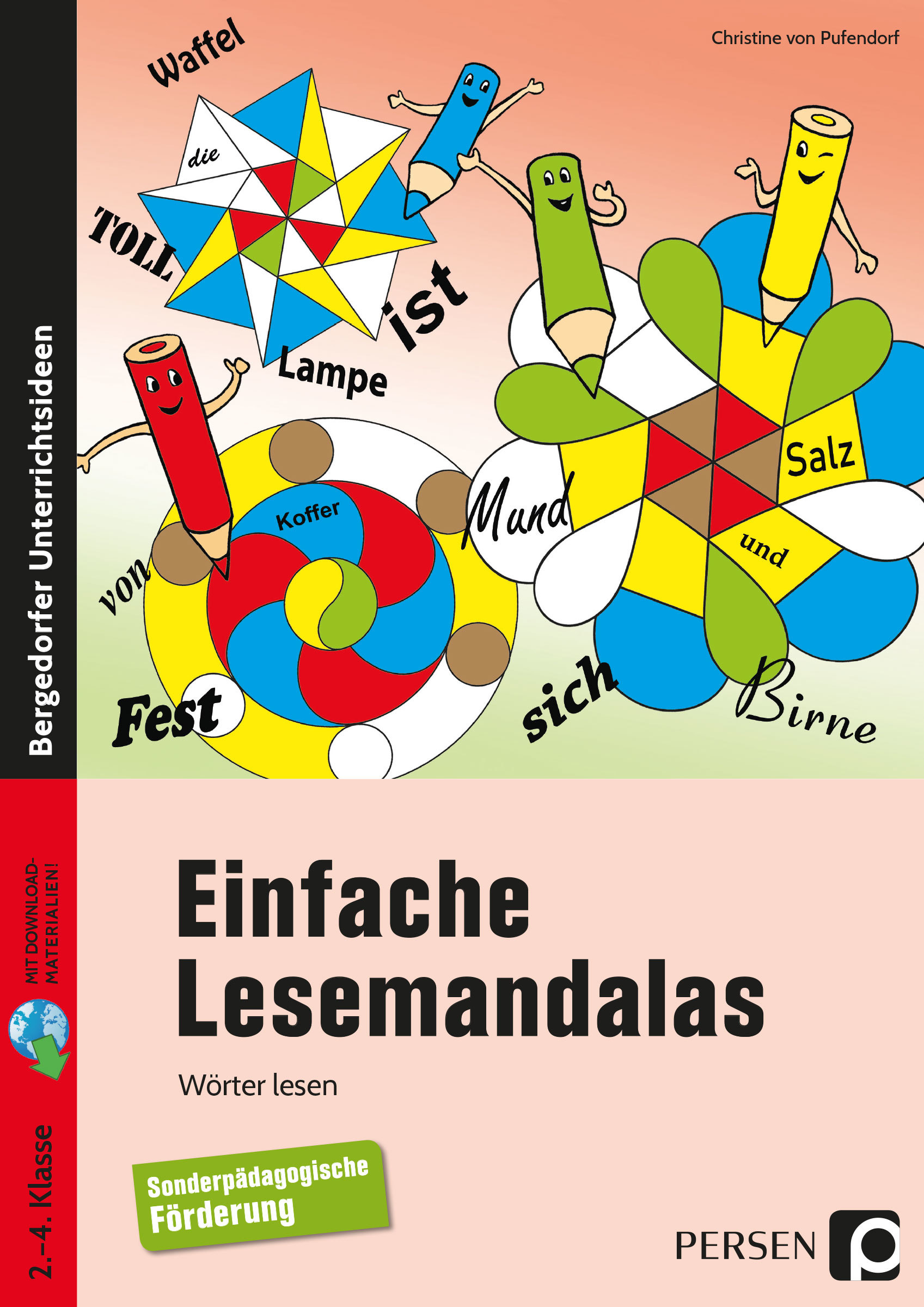 Einfache Lesemandalas, Buch, 2. bis 4. Klasse