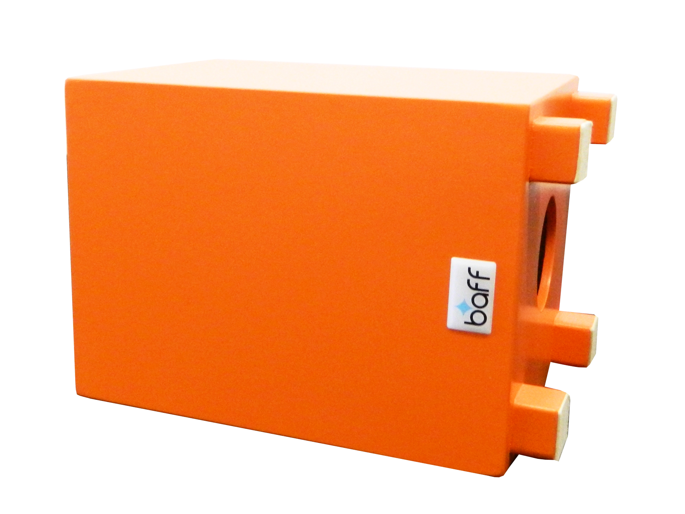 Kinderhocker mit Trommelfunktion, orange, Sitzhöhe 30cm