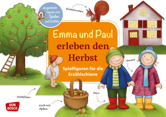Emma und Paul erleben den Herbst. Spielfiguren für die Erzählschiene, Heft, 1 bis 5 Jahre