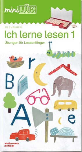 miniLÜK Ich lerne lesen 1, Heft, ab 5 Jahre