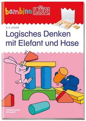 bambinoLÜK Logisches Denken Elefant und Hase, Übungsheft, 3-5 Jahre