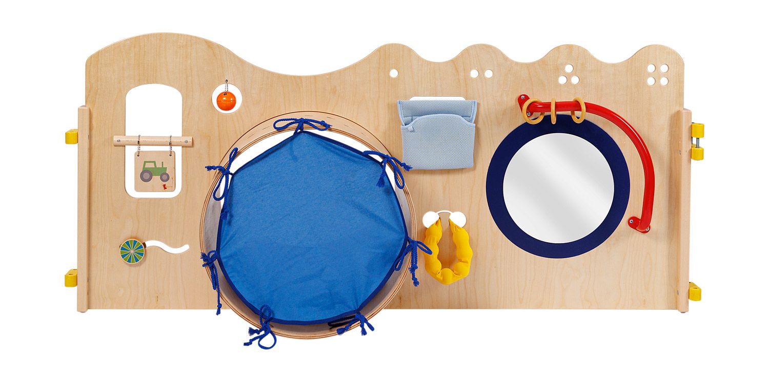 Pamini Spielwand mit Rundtunnel