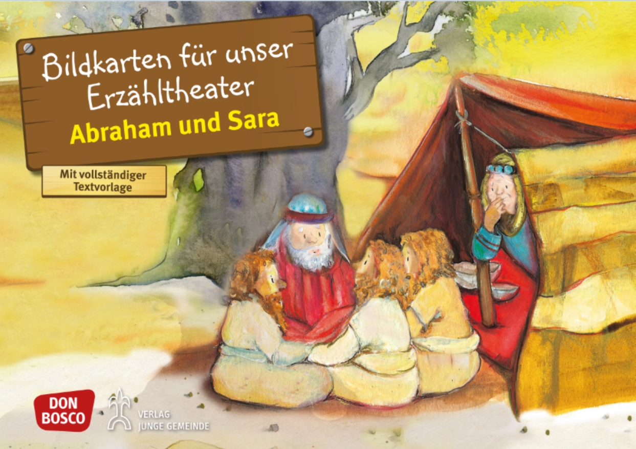 Kamishibai Bildkartenset - Abraham und Sara, ab 3 Jahre