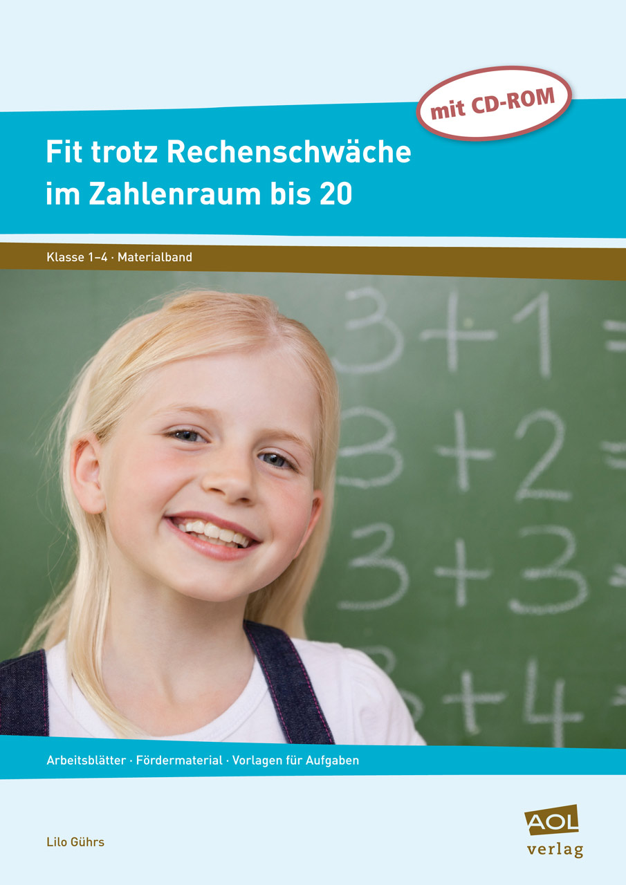 Fit trotz Rechenschwäche im Zahlenraum bis 20, Materialband, 1.-4. Klasse