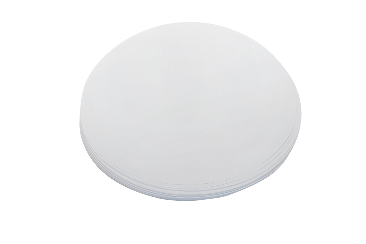 Folie für Farbschleuder, Zubehör, 50 Stück, transparent, Ø 35 cm