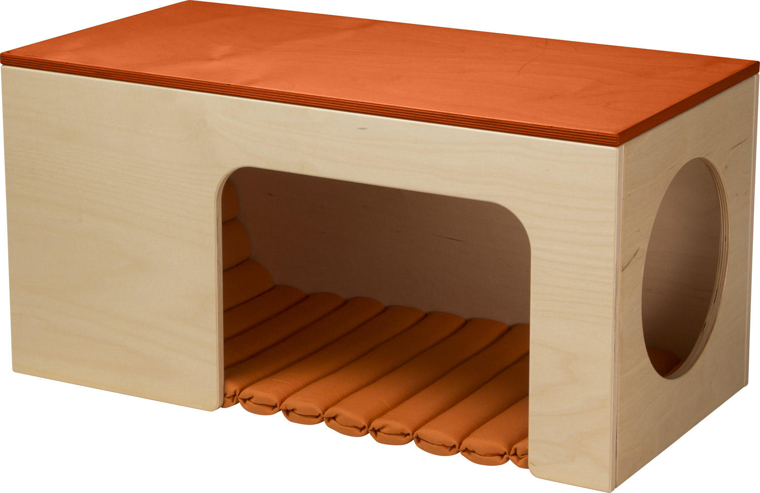 Krabbelhöhle orange, Spielmöbel, ab 2 Jahre