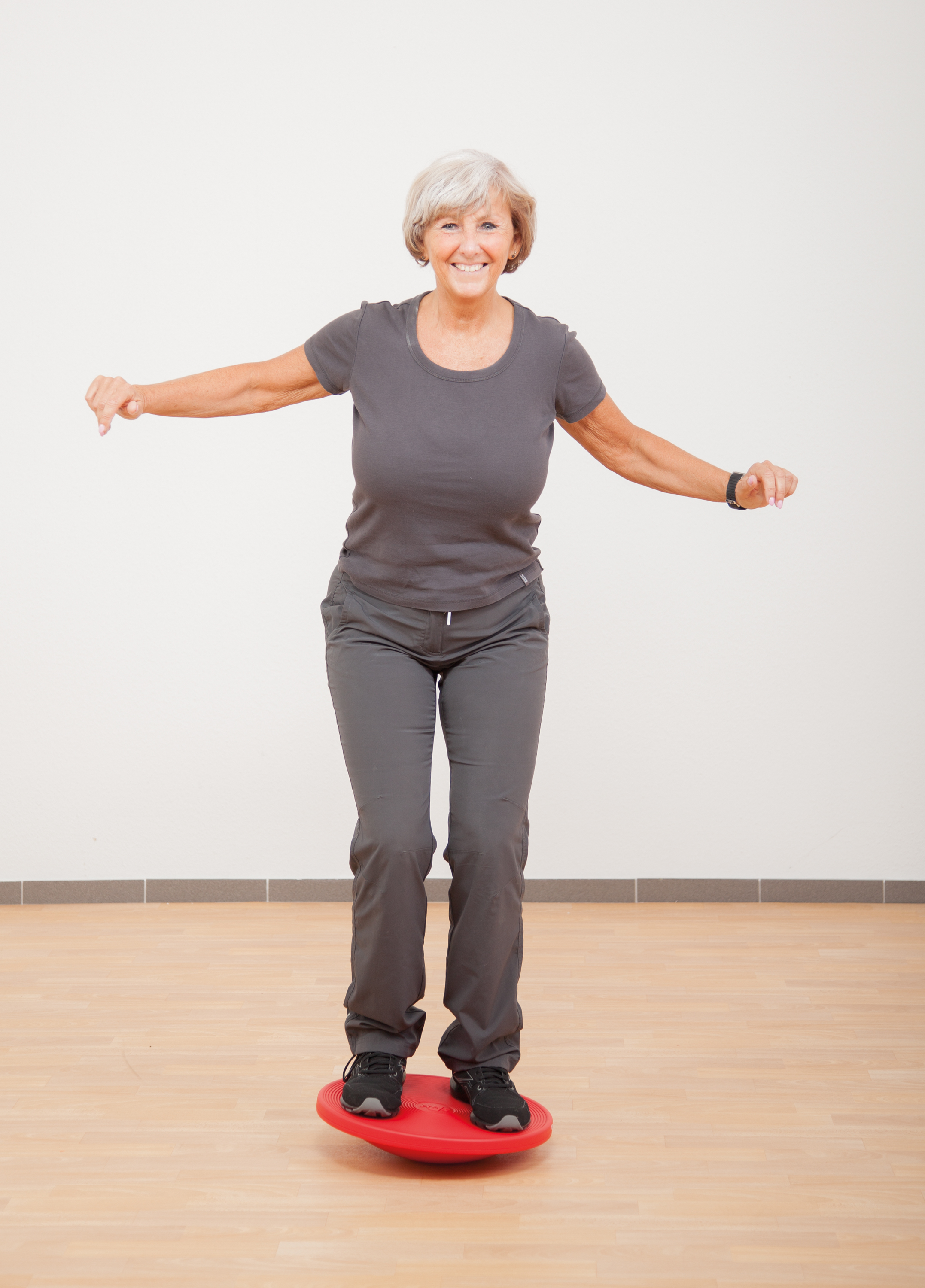 GymTop Therapiekreisel, Durchmesser 40 cm, 9 cm hoch, gerillte Oberfläche
