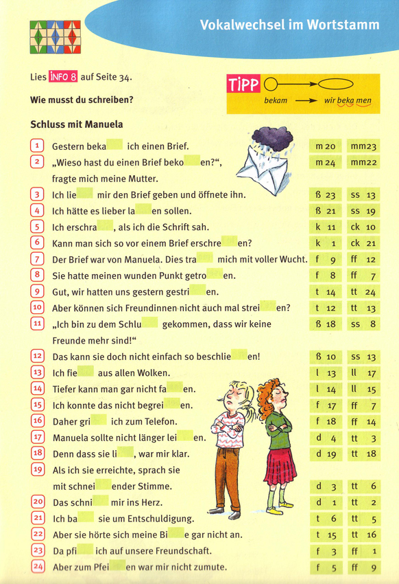 LÜK Kurze und lange Vokale, 5.-10. Klasse