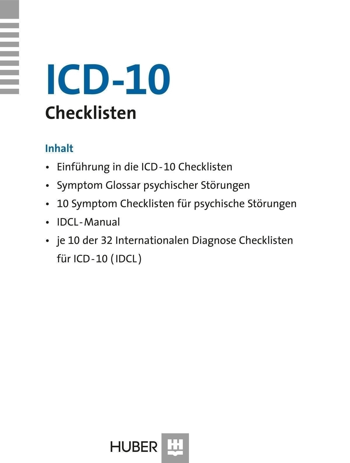 IDCL Testkasten komplett IDCL für ICD-10 - ICD-10 Checklisten
