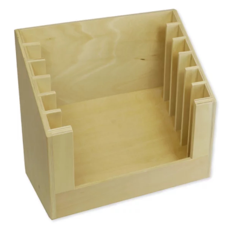 TimeTEX Anziehrahmen-Set, 6 Hartholz-Rahmen mit stabiler Box