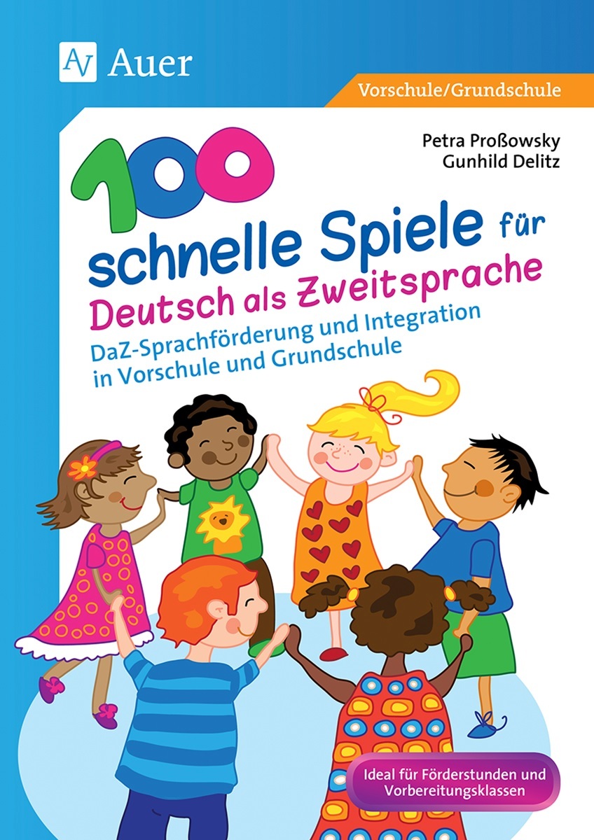 100 schnelle Spiele für Deutsch als Zweitsprache, Buch, 1. und 2. Klasse
