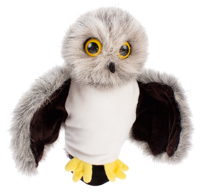 Handpuppe Eule, ab 3 Jahre