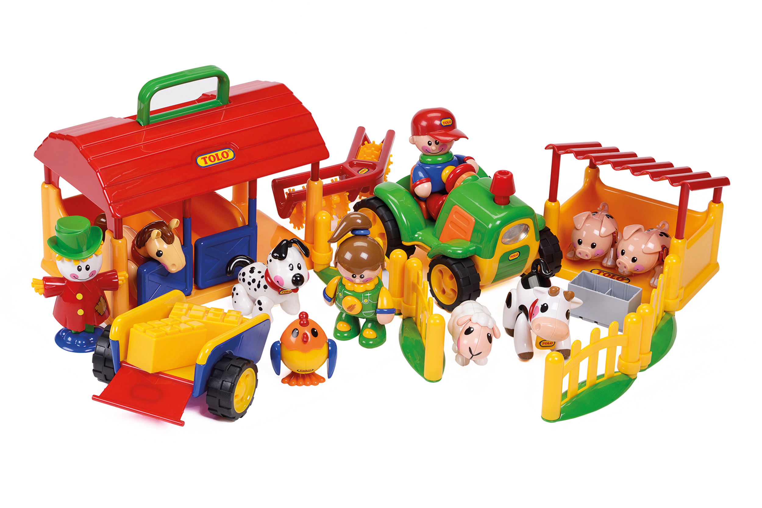 TOLO® First Friends Bauernhof, Figuren-Set, 1-5 Jahre