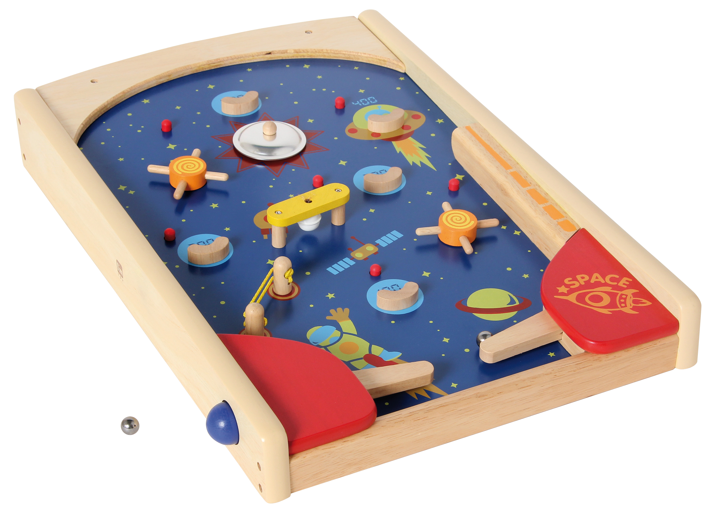 Flipper Space Pinball 52x35x7cm, ab 4 Jahre