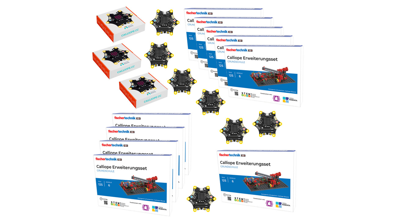 fischertechnik® 10er Klassenset Calliope inkl. Calliope mini 3.0