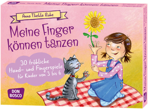 Hand- und Fingerspiele, Karten, 3 bis 6 Jahre